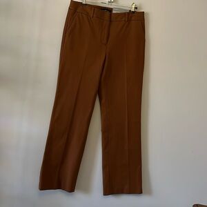 NWT Talbots Newport Trouser Pants Women's Brown Dress Pants Size 6P